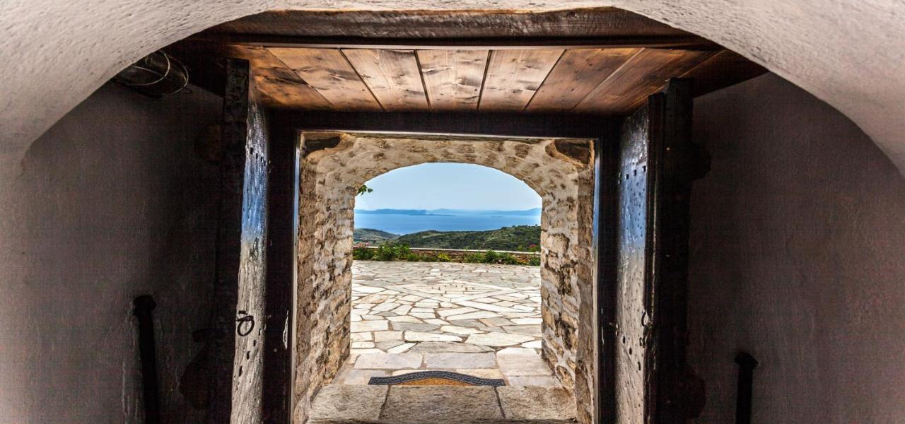 Archontiko Filippidi Hotell Miléai Exteriör bild